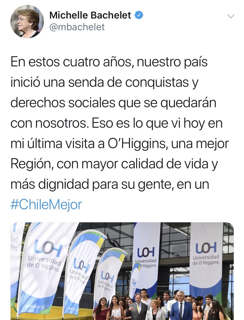 Regia_Pam's tweet photo. Si eran tan super buenos por que  no eligieron a Guillier para su continuidad ? ...Porque fueron malos, bodrios, perniciosos y dañinos. Nadie los quería más. #ChaoBachelet https://t.co/VasWuu0Tk4