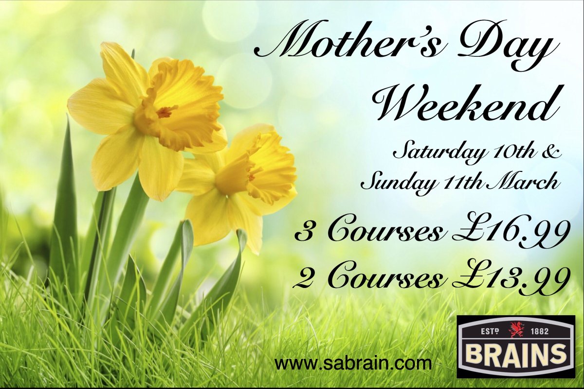 PenwigHotel's tweet photo. Our Mother’s Day menu is running all weekend! Call to reserve a table - 01545 560910 https://t.co/q6dNwLQtHJ