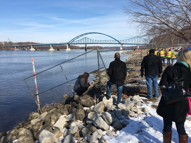 KWQCFranRiley's tweet photo. The bridge in Savanna before it goes bye-bye! https://t.co/F1sIeTxvin