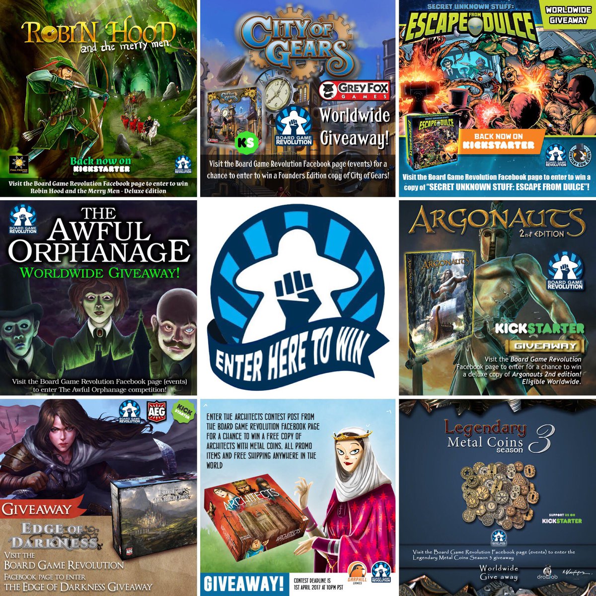 plath's tweet photo. #ContestAlert; Win a #kickstarter complete bundle of the #DragonKeepers #boardgame thanks to @boardgamerev,  @knightworks Check out all of their other #giveaways here: https://t.co/0sYMQySfEl  https://t.co/De85uaq5Vp