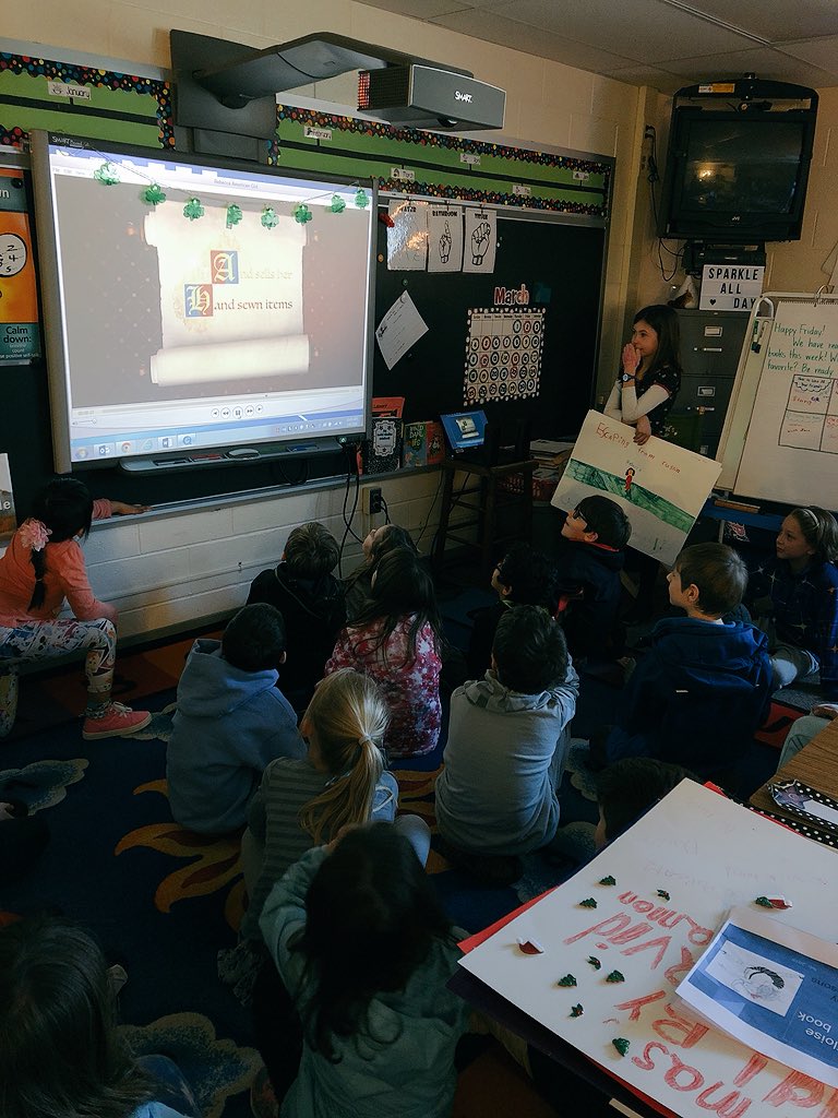 mslaurent2nd's tweet photo. More book reports today! #technology #fhesfoxes https://t.co/CSs2kjP0bZ