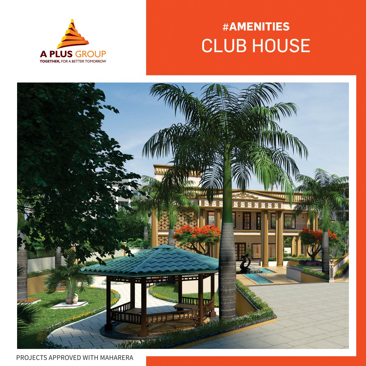 A_PlusGroup's tweet photo. #Introducing one of Our #Amenities : #ClubHouse
#APlusGroupBadlapur #RealEstateCompany #AmenitiesAtAPlusGroup #TransformingBadlapur #AffordableHomes #BestProjectinBadlapur #ReraApproved #GoldenValley https://t.co/Df5YReq7Po
