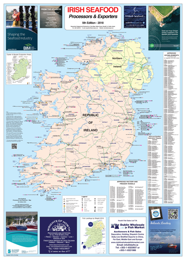 LaTeneMaps's tweet photo. Seafood Processors and Exporters Map Released
#seafood #seafoodireland #seafoodexporters #seafoodprocessors #pelagicfish #demersa #shellfish  @Seafest_ie @OurOceanWealth 
https://t.co/tAF04NCl71 https://t.co/M4GdzulAvi