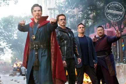 cinetographer's tweet photo. Filmin senaristlerinden McFeely, "Bazı kahramanlar savaşırken veda edecek, bazıları kendilerini feda edecek ve bazıları da filmin sonunda yeni ufuklara yelken açacak." #InfinityWar https://t.co/ms0TvYCPjc