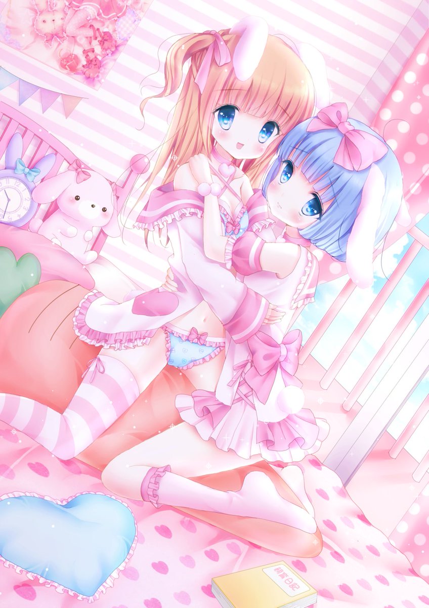 「ピンク、けもみみ、幼い女の子などなど好きな人に見てもらえたら嬉しいです…??
#」|ゆゆこ🎀🤍のイラスト