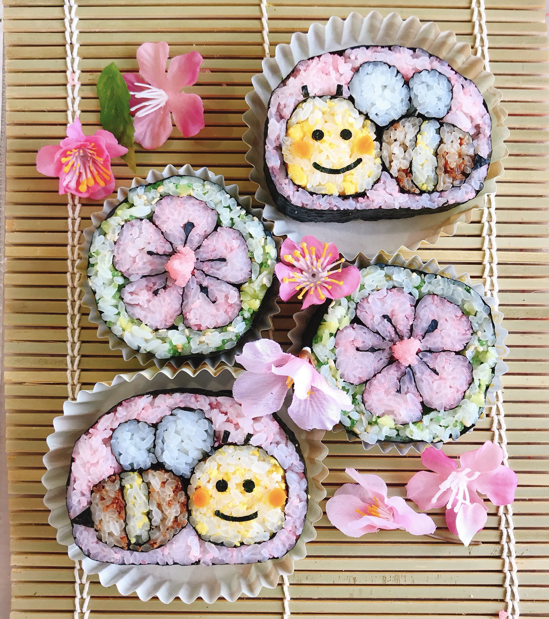 日栄電器 パナソニックのお店 今日は飾り巻き寿司レッスン ハチさん 桜の花で もう気分は春 飾り巻き寿司 飾り巻き寿司教室 さくら 桜 サクラ サクラ咲け T Co I2nxztvslq Twitter