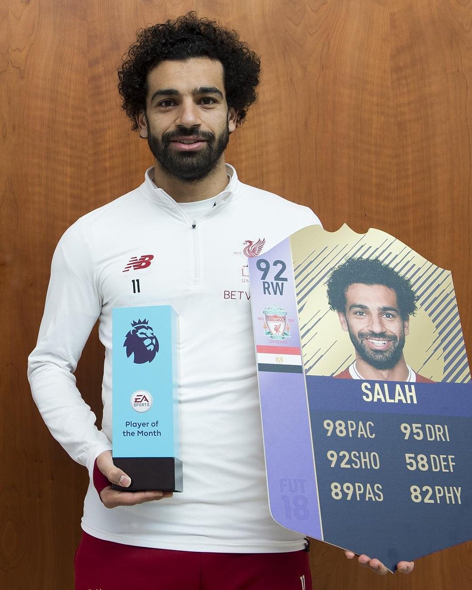 AnythingLFC_'s tweet photo. Mohamed Salah is the #PL POTM for February! 🔥 #LFC https://t.co/MK4clDJvI7
