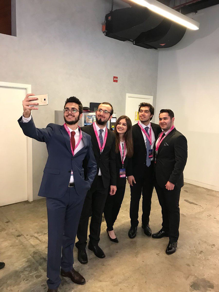 hultprize's tweet photo. Selfie time for the team from TED University @TED_Uni! #HPDubai #HP18  #PowerforGood https://t.co/JivFmod339