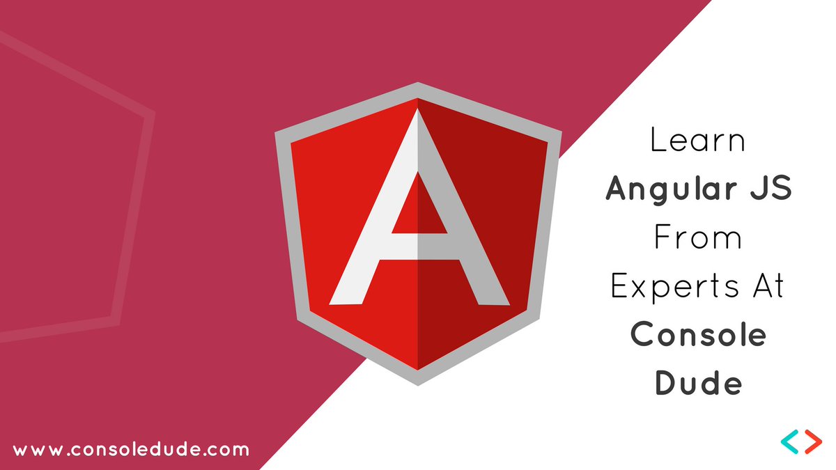 iamconsoledude's tweet image. Take #AngularJS #Course from us to learn to build powerful applications using Angular from Scratch. Get AngularJS training in Indore with 100% placement support.
visit : goo.gl/c7JDs2
#AngularJSTraining
#AngularJSClassesinIndore
#LearnAngularJS
#ConsoleDude