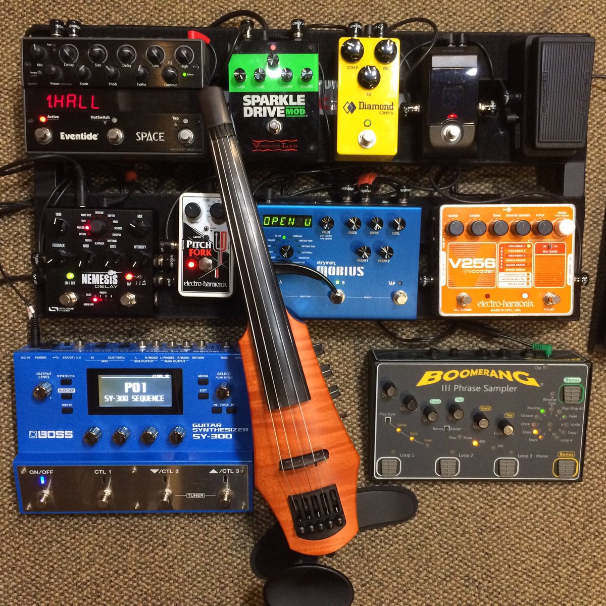 Full #review &amp; #tour of my #pedalboard —> youtu.be/q9OBoYS0l0w