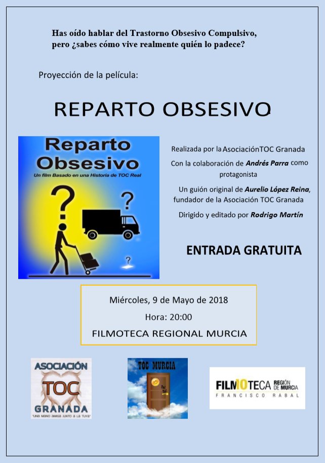 Ya está todo listo para proyectar la película de la gente de #TocGranada aquí en #Murcia