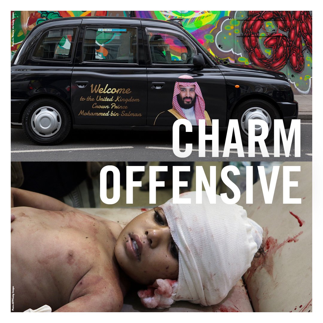 As the UK continues to #Welcome_Saudi_Crown_Prince, we have one message for him: #DontBombChildren.
Join us and stand up for Yemen’s children &gt; save.tc/PD3s30iQLr6