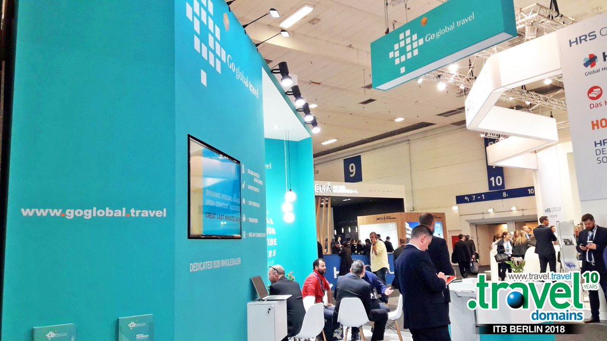 travel_domains's tweet photo. https://t.co/LthVWpipeq @GoGlobal_Travel at @ITB_Berlin #ITBBerlin2018 #ITBBerlin #ITB2018 Day-3 https://t.co/Sd8ANNez6h