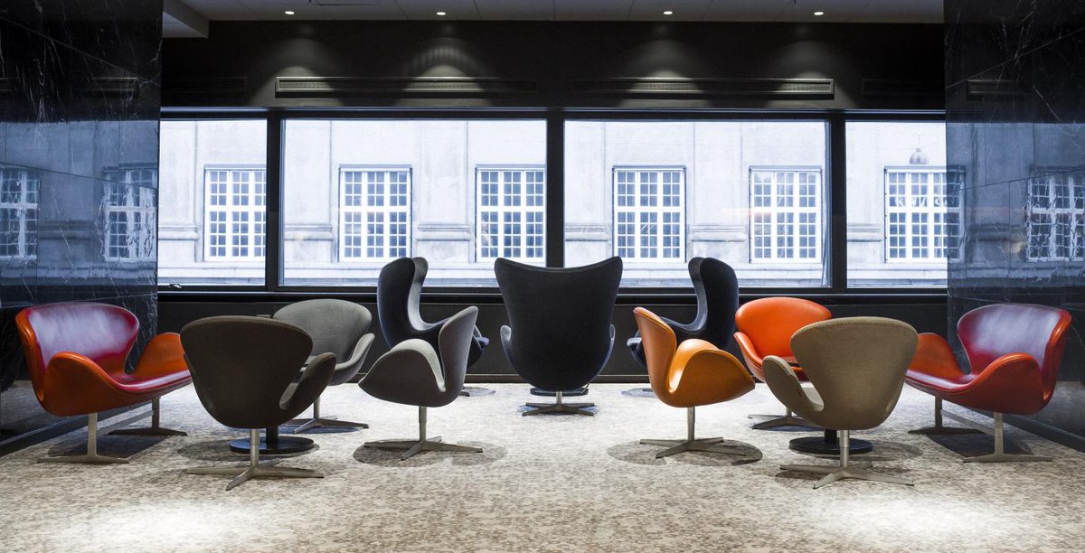 RadissonHotels's tweet photo. We are so proud of the recent work completed on the #RadissonCollection Royal Hotel, Copenhagen. This amazing @bbc piece explains more: https://t.co/pz1QbejYvF https://t.co/hMpLXuf90t