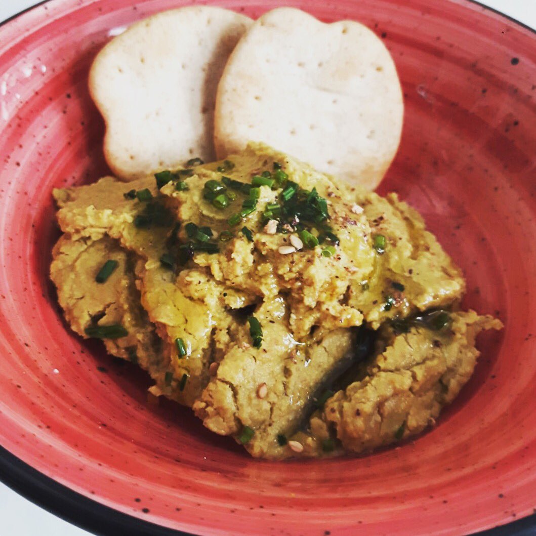 BarArriate's tweet photo. Una de nuestras propuestas para celebrar el #diadelalenteja : Hummus de lentejas con curry #vegan #vegetariano #tierradecampos #tierradesabor https://t.co/z58ESYOQJM