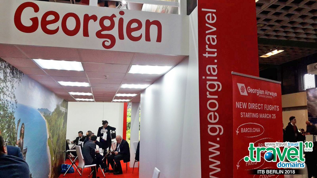travel_domains's tweet photo. https://t.co/pNVBbY9Ymk @GeorgiaAndTrave at @ITB_Berlin #ITBBerlin2018 #ITBBerlin #ITB2018 Day 3 #Tourism https://t.co/iey5apqQzx