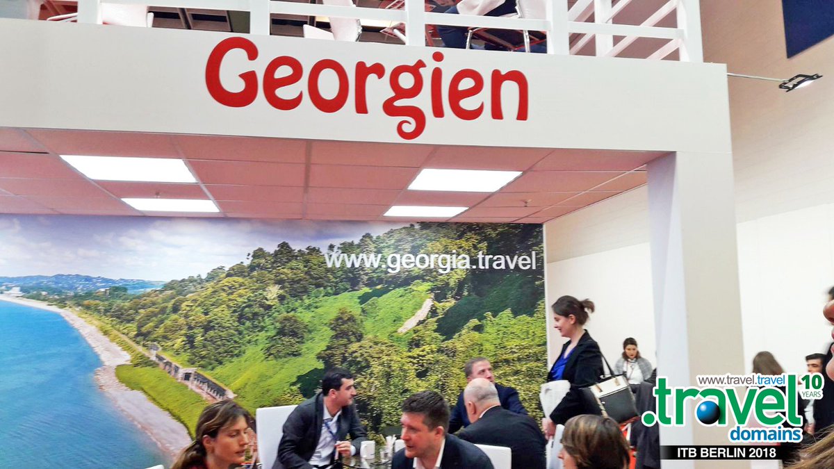 travel_domains's tweet photo. https://t.co/pNVBbY9Ymk @GeorgiaAndTrave at @ITB_Berlin #ITBBerlin2018 #ITBBerlin #ITB2018 Day 3 #Tourism https://t.co/iey5apqQzx