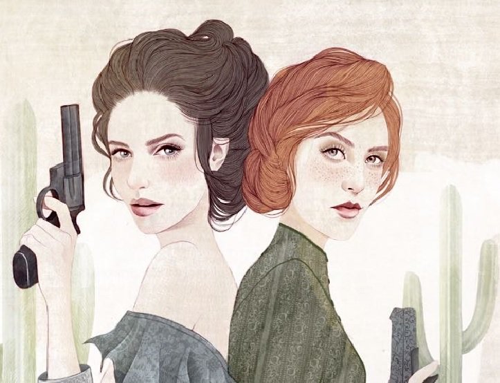 VictoriaAlvar99's tweet image. I mean, admirad a mis hijas vengativas. Las miradas, las texturas, los cabellos. La ilustración es obra de @MdeBellard y os aseguro que me ENCANTA &amp;lt;3&amp;lt;3&amp;lt;3 #TeamGrace #TeamRuby #Bothisgood