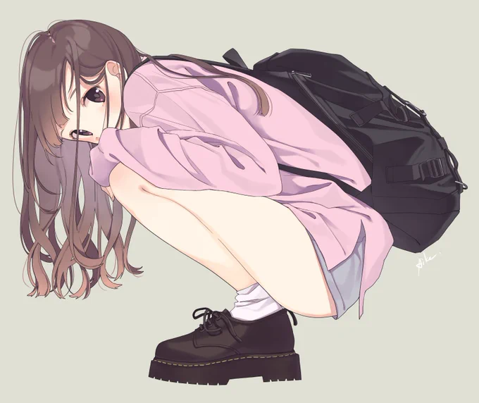 #私の作品もっと沢山の人に広がれ祭り 
服のしわ好きです 