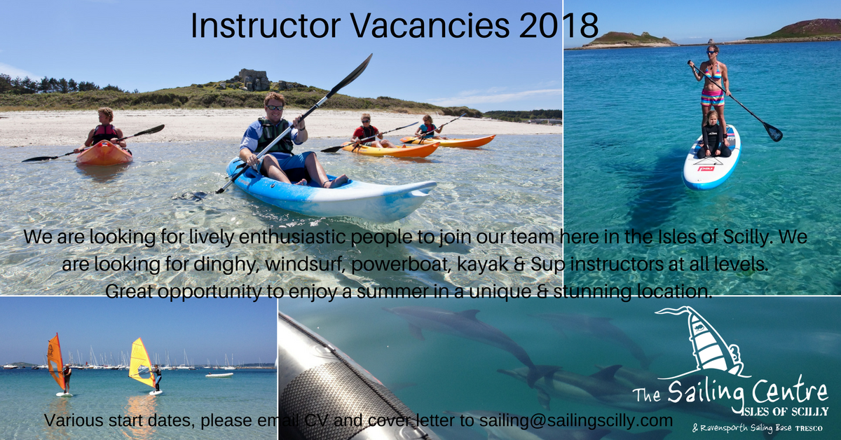 We are recruiting for instructors in the stunning Isles of Scilly this summer. <a href="/PlymuniSail/">UPSPC</a> <a href="/BUSASAILING/">BUSA Sailing</a>