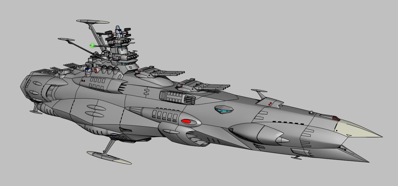 絶版・宇宙戦艦ヤマトⅢ・護衛戦艦アリゾナ・メカコレサイズ