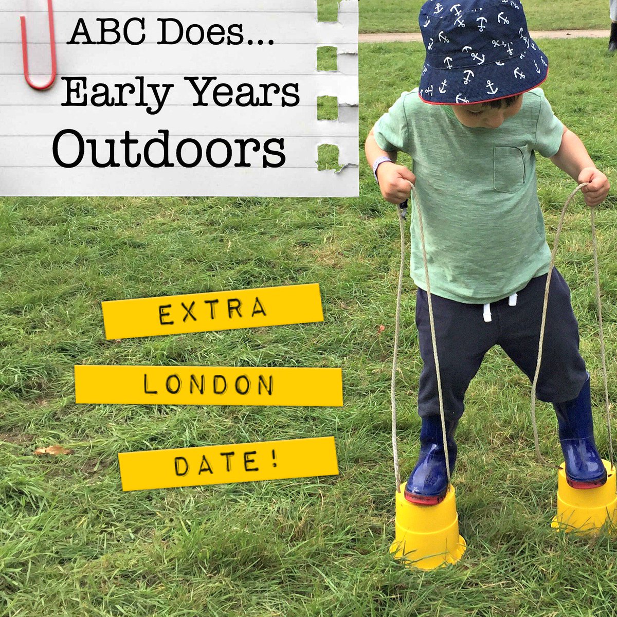 ABCDoes's tweet photo. 'Effective Outdoor Play in EY'. Covent Garden. 28th June 2018. More details here https://t.co/N02HThq04A ! https://t.co/6zC5fn8H21