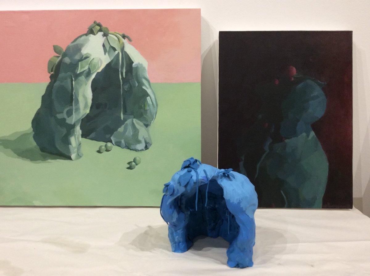 BeepWales's tweet photo. Beep2016 artist Richard Williams residency is well underway. Beautiful #paintings in progress looking forward to his solo show opening 23 March @elysiumgallery. Funded by @Arts_Wales_ @CoastalHousing https://t.co/RlLPscAsbS
