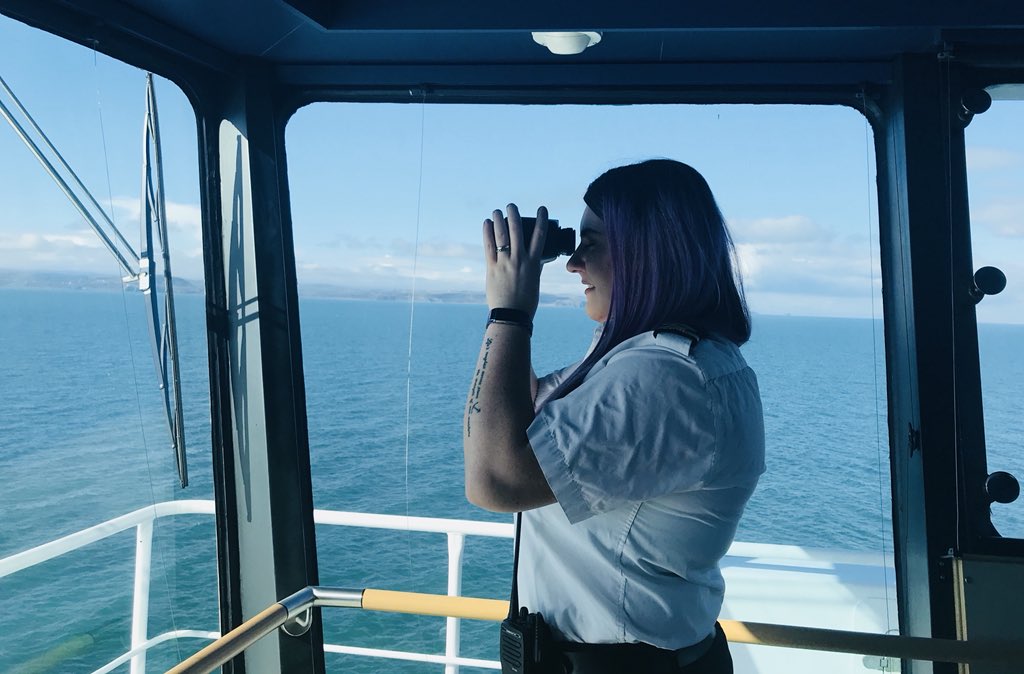 It’s not what you look at that matters, it’s what you SEA! 😊⛴⚓️ #womeninshipping #lifeatsea #ferrynice #ferry #tgif #friyay #travel #irishsea