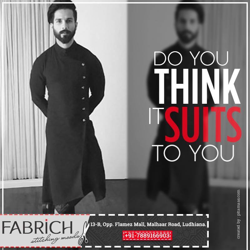 fabrich_offical's tweet photo. Fabrich "Stitching Moods" - Best Store in #Ludhiana for Men's Attire!
Call us @ 7889166903, or Visit: 13B, Opp, Flamez Mall Malhaar Road, Ludhiana https://t.co/oWuvpemIET