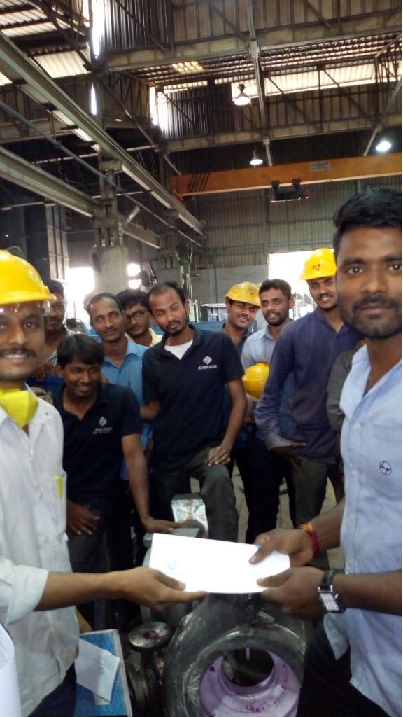 TechsystemsG's tweet image. #Congratulations on reaching our mammoth target of February performance goal. We know what was involved in getting it accomplished in record breaking time and in not only meeting our goal but surpassing it!#Casting #moulding #Foundry #Automotive