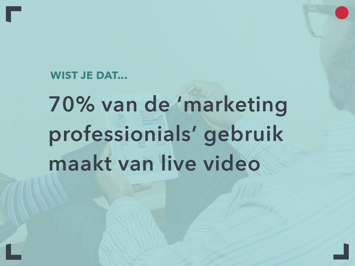 Behoor jij tot die 70%? #live #video #fact