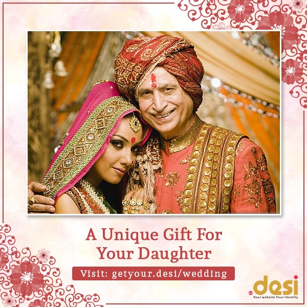 dotdesi's tweet image. The perfect wedding gift for her to treasure the most memorable day of her life. Check out getyour.desi/wedding