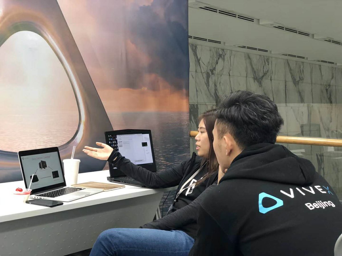 YueChengTech's tweet image. Yesterday at our first #ViveX Demo Day in Taipei, on International Women&apos;s Day, as the only female speaker our Co-COO Sara Zhao delivered a well-performed pitch to industry colleagues and investors. Very proud of her! #Shenzhen and #SF we are ready!