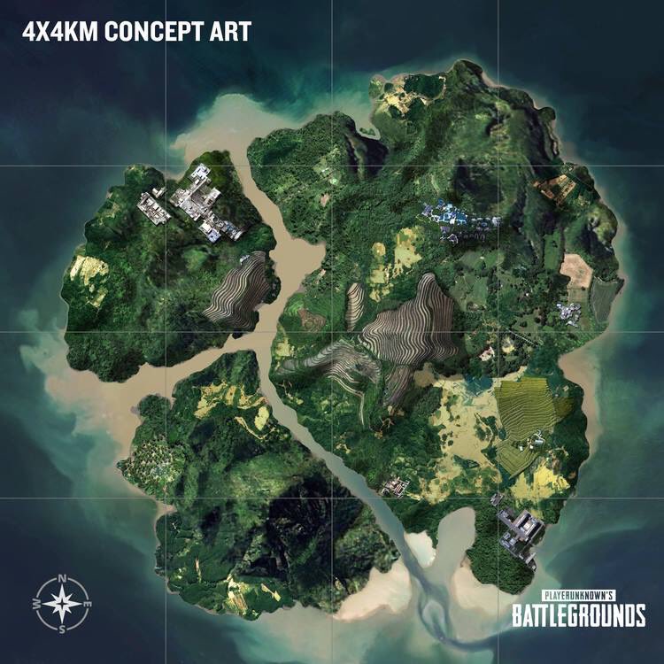Toute première image de la nouvelle MAP de PUBG !! <a href="/PUBATTLEGROUNDS/">🔥Foogley🐲</a> #PUBG #PLAYERUNKNOWNSBATTLEGROUNDS #gamer #game #gaming #steam