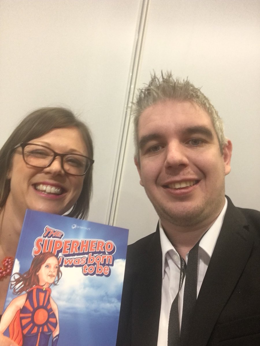 Having a lovely chat with <a href="/SarahWindrum/">Sarah Windrum</a> at #CWROCKS