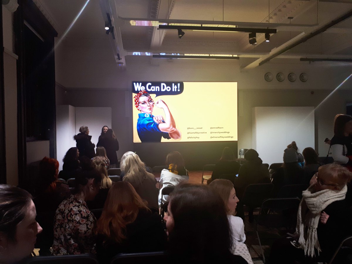 Born___Raised's tweet photo. Thanks to @LWDSheff for having us yesterday for #InternationalWomensDay. Inspirational talks from @emredfearn_ @Lisa_Maltby and Inner City Weddings, plus wine and chat with more creative gals. Couldn’t ask for more! https://t.co/O56jNQbAJd