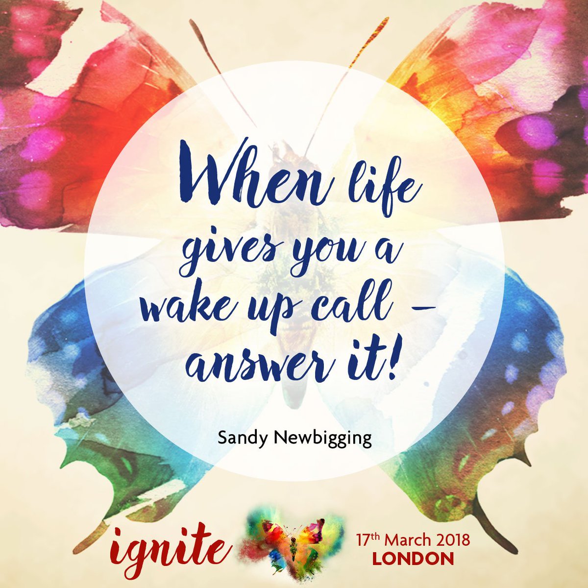 HayHouseUK's tweet photo. What does success mean to you? Discover the 7 secrets to a super successful life with @sandynewbigging at #HayHouseIgnite 2018! Get tickets here: https://t.co/eNQ7IveXQJ #CalmCure #MindCalm #BodyCalm #London https://t.co/1BvQ0bu2p3