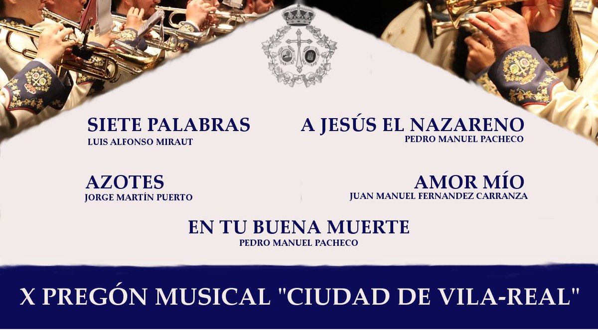y estas son las obras que interpretaremos este fin de semana en Vila-real
