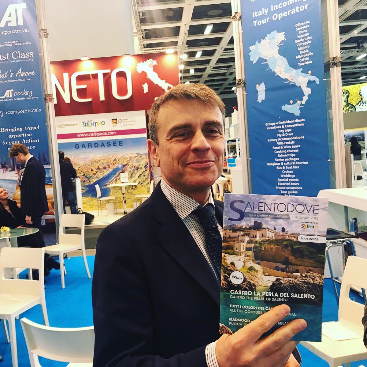 Salentodove, in distribuzione gratuita e in doppia lingua, ha suscitato l’attenzione di tanti operatori pugliesi, essendo ritenuta uno strumento efficace di informazione, spesso richiesta dai turisti appena arrivati in loco.

Come on! 💪🏻💪🏻💪🏻 

#itbberlin #salentodamare