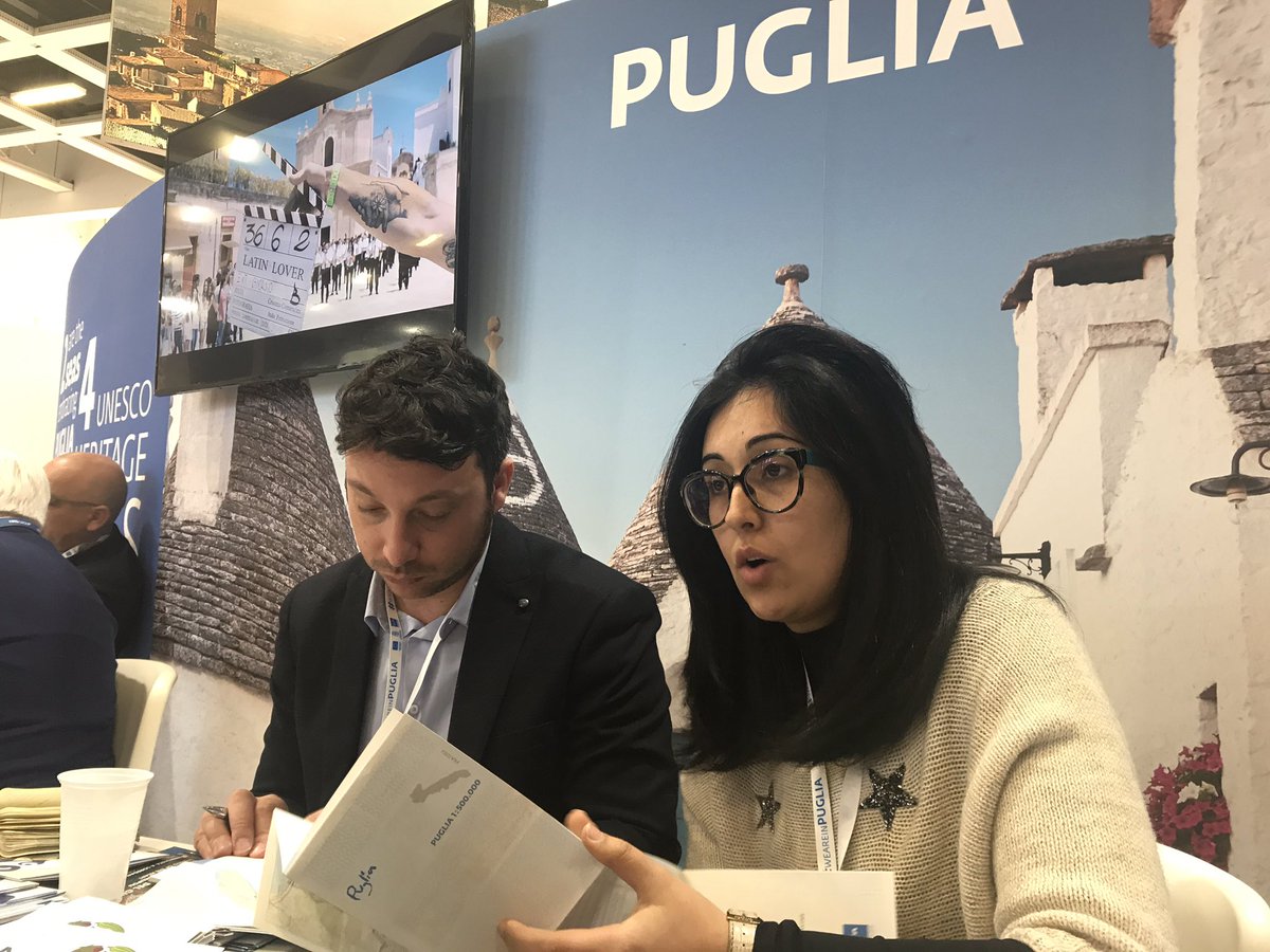 Quando il turismo chiama Castro risponde! Eccoli il Vicesindaco Alberto Capraro e l'Assessore Valentina De Santis alla <a href="/itbberlin/">itb</a>  a promuovere le acque cristalline, la magia dei luoghi dell'arte e della cultura del comune del basso Salento #salentodamare #ITB2018 #ITBBerlin