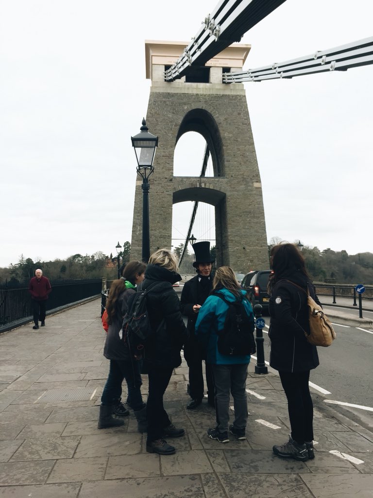 SSGreatBritain's tweet photo. Mr. Brunel is taking a tour of Bristol today. Have you seen him out and about? #SSGreatBritain #BeingBrunel https://t.co/PGKv0Trqq3… https://t.co/WnOJ1b3Gm2