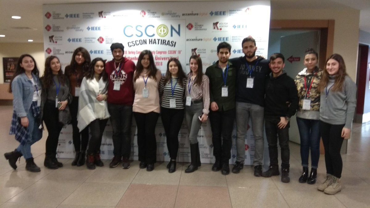 ieeebaunsb's tweet image. IEEE Türkiye Computer Society&apos;nin en büyük etkinliklerinden olan CSCON&apos;18&apos;e IEEE BAUN olarak katılım gösterdik. İlk günü seminerlere ikinci ve üçüncü günü ise bilişim teknolojileri üzerine eğitimler verildi.