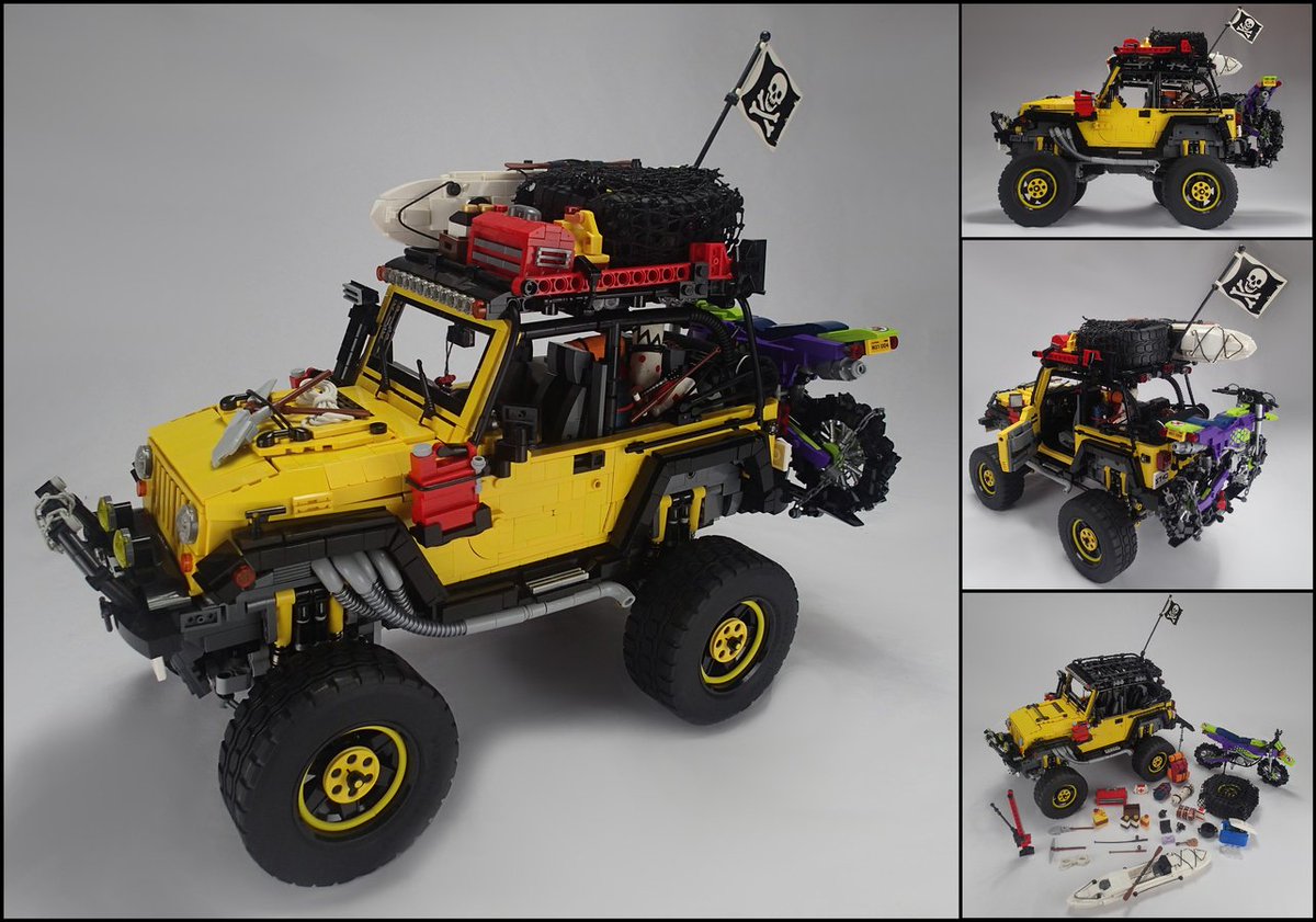 Today's #LEGOIdeasStaffPick "Modified Jeep Rubicon" by smwjoat00 is the ultimate all-round vehicle for the adventurer. Where would you go? 

Check it out on ow.ly/7GIw30iQOwi