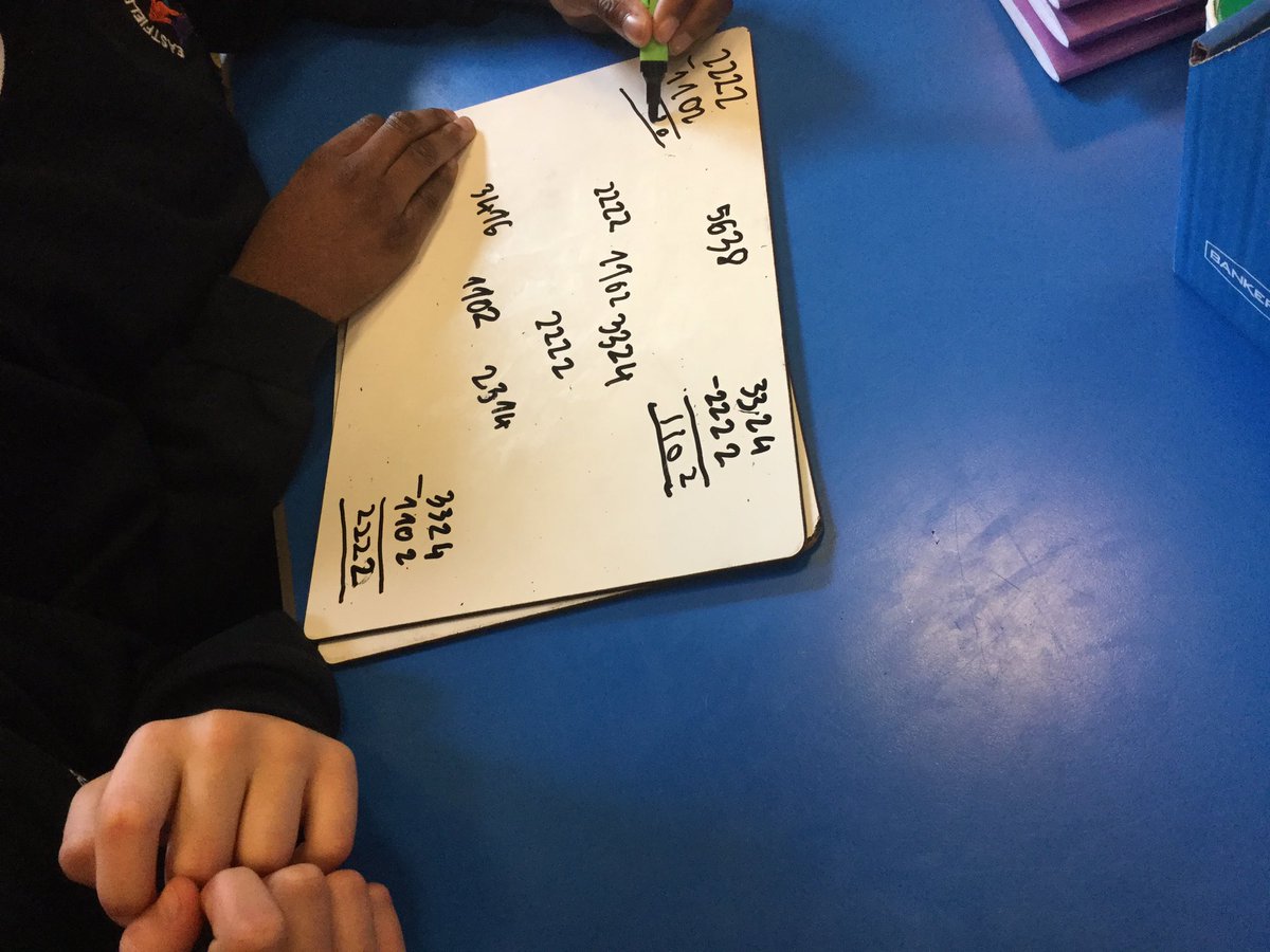 EPSMissMHardy's tweet photo. Y3 had a busy morning having a go at this tricky activity in Maths. Luckily they knew to use their #ColumnSubraction knowledge to help solve the problem! #collaborativelearning #manipulatives #Y3areMathsExperts 😁👍🏼✨@Gaynor_Spence @Eastfield_EN3 https://t.co/Amjtv6CPEj