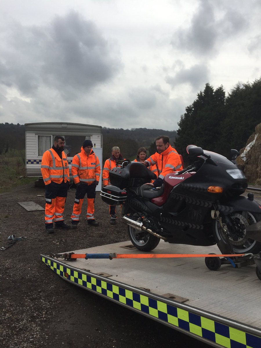 Bike course on M1 J23a-25