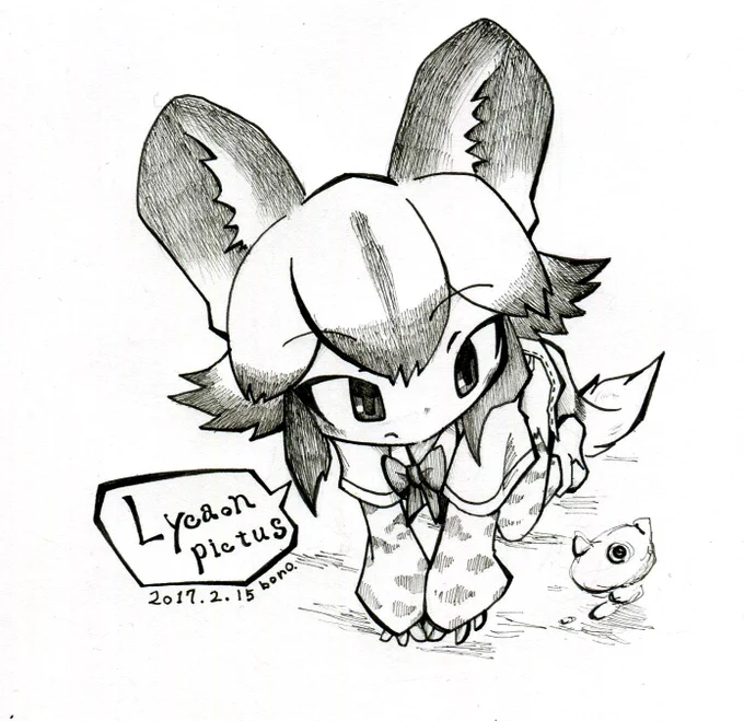 というわけでもちろんリカオンちゃんだァーーーーーーーッ!!!!!!!  #イヌ科フレンズ総選挙 