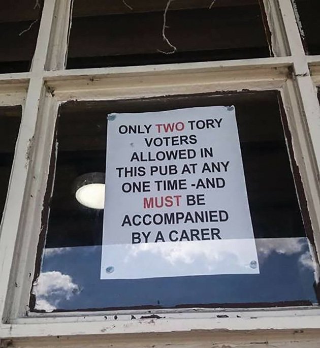 @mac123_m @PSbook What was amazing about these defeats for the tories was that some constituents still voted for them!! This publican has the right idea. #MakeMAYTheEndOfMAY @daily_politics @peston #Election2018