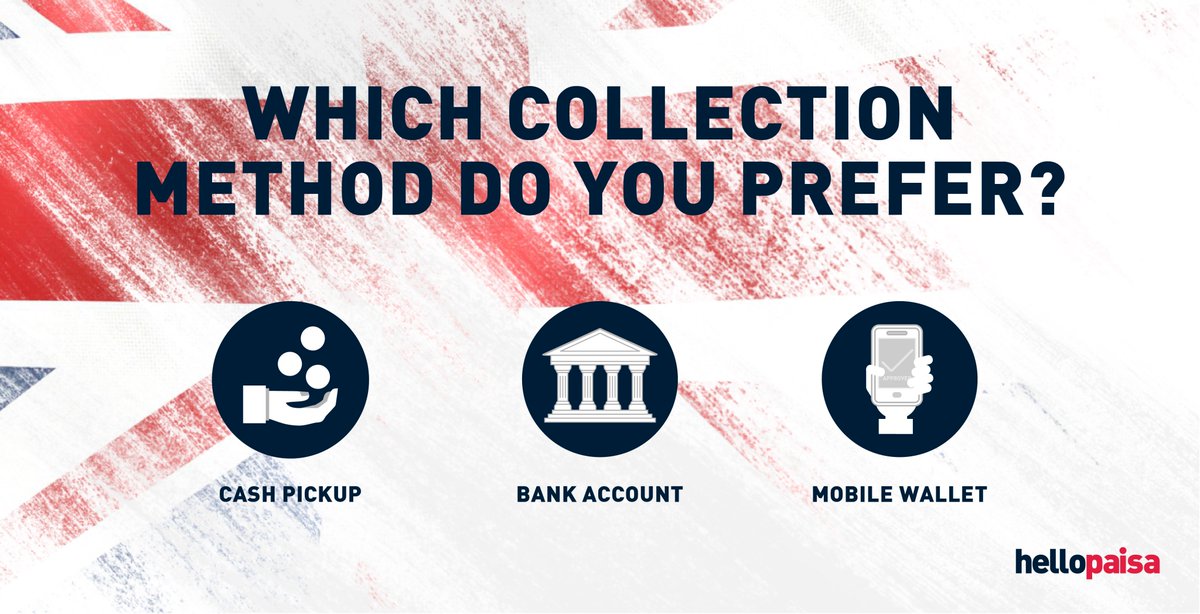 hellopaisaUK's tweet photo. Cash pick up, bank account or mobile wallet? Which method do you prefer your loved ones to receive the cash you have sent them? https://t.co/jjnbCd79FX