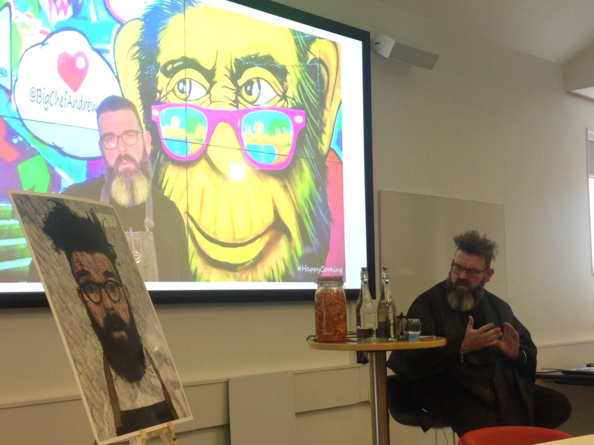 Ellie0Martin's tweet photo. @BigChefAndrew - by far the coolest presenter of the day.....@The_HBAA https://t.co/QfUX5CxcZ3