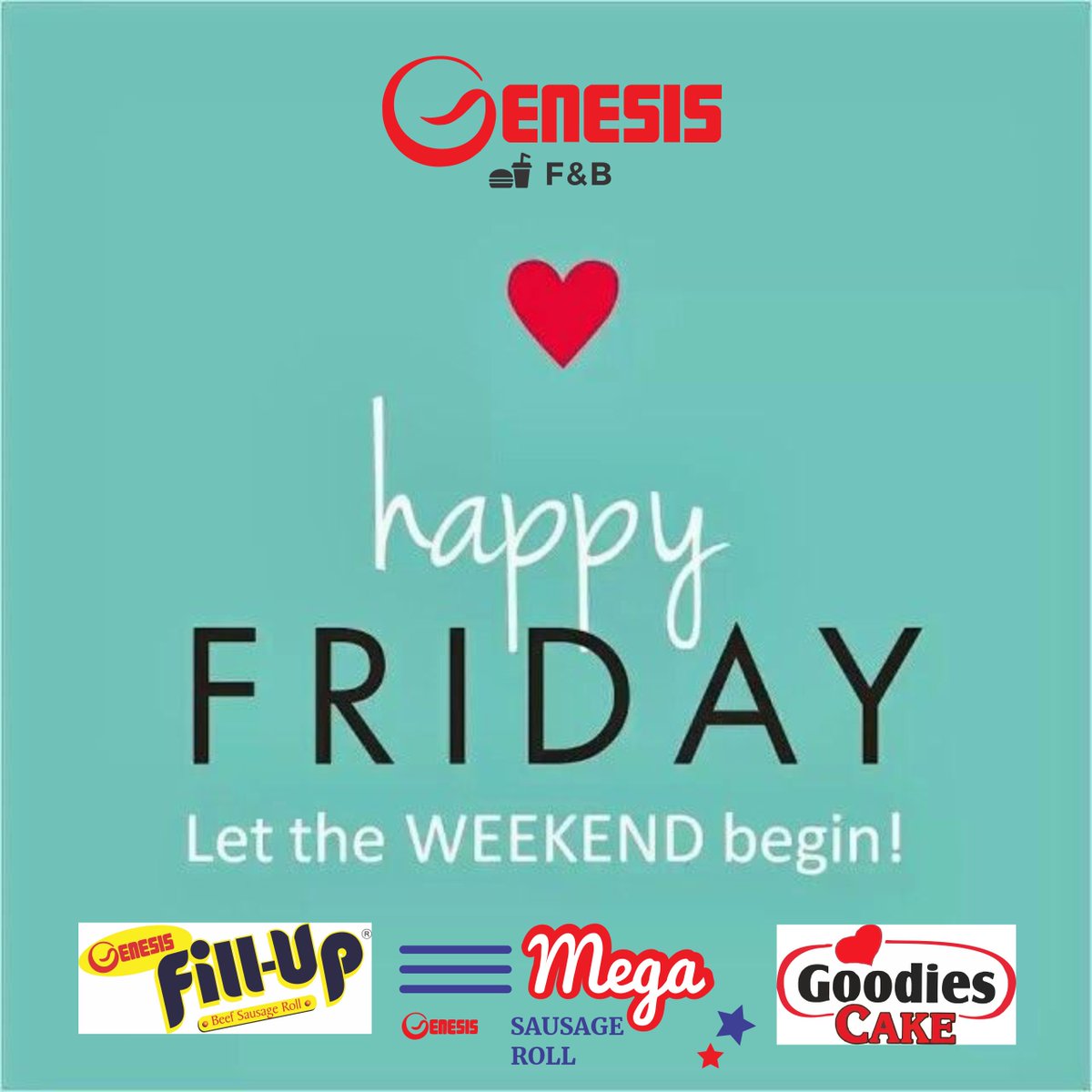 genesisfnb1's tweet photo. Have a Mega weekend fans... #GenesisFillUp #GenesisMega #GoodiesCake https://t.co/RvAfC1Ljl2